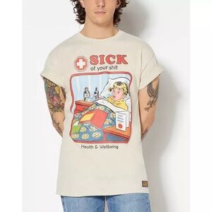 Steven Rhodes Sick of Your Shit Graphic Tee